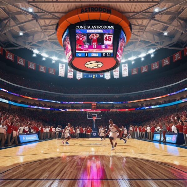 Astrodome basketball game