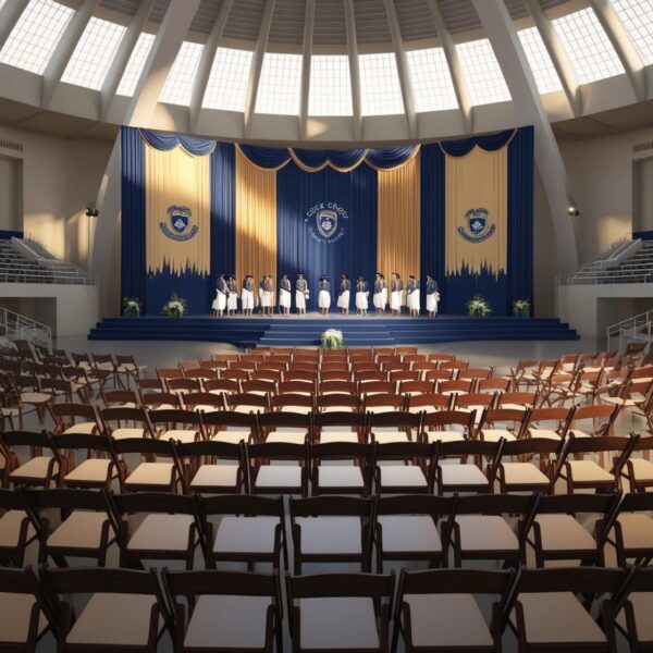 Graduation event setup