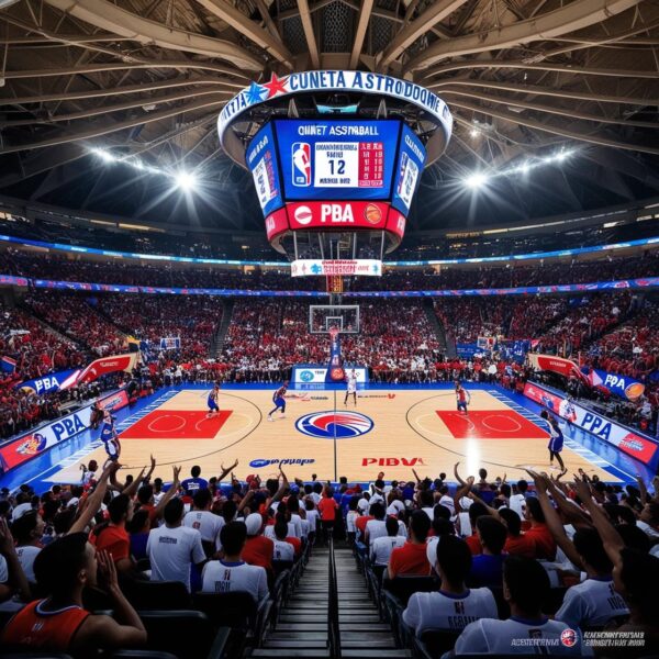 Astrodome basketball interior