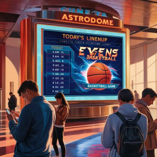 Today’s event screen