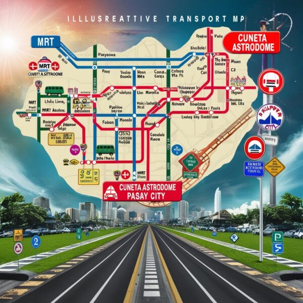 Pasay transport map