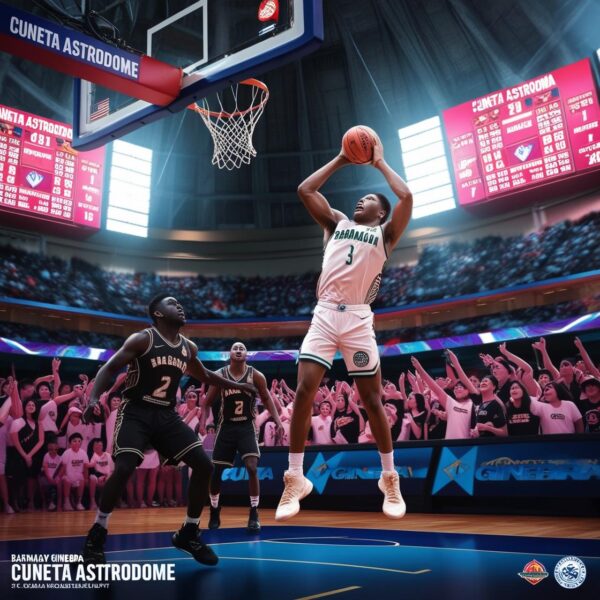 Ginebra player dunk