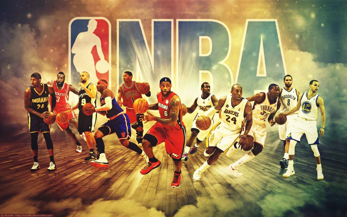 Players Battling in NBA Playoff Intensity