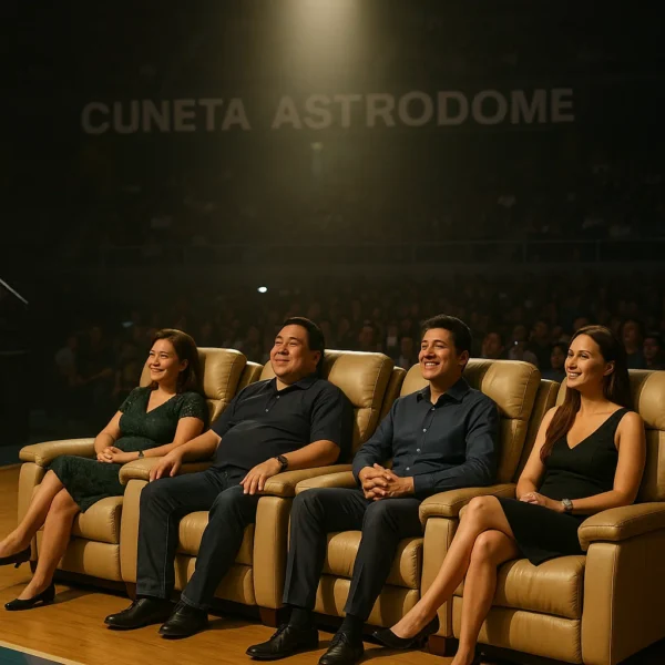 VIP seats at Cuneta Astrodome offering premium views and luxury experience