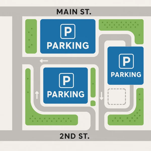 Parking map