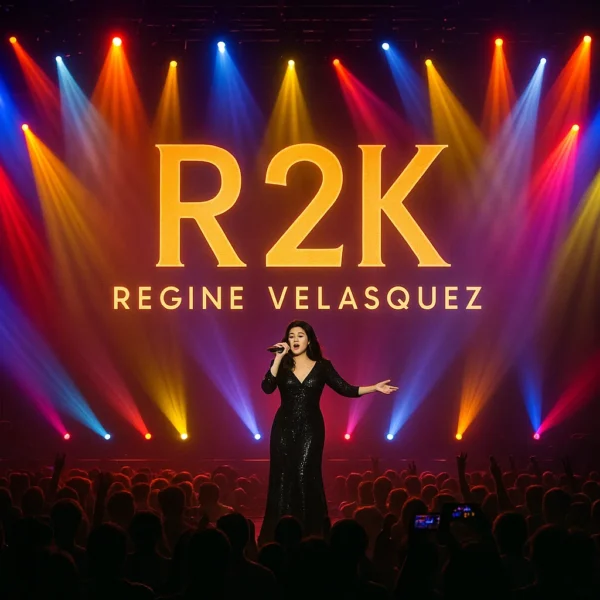 Regine Velasquez performing on stage during her R2K concert at Cuneta Astrodome