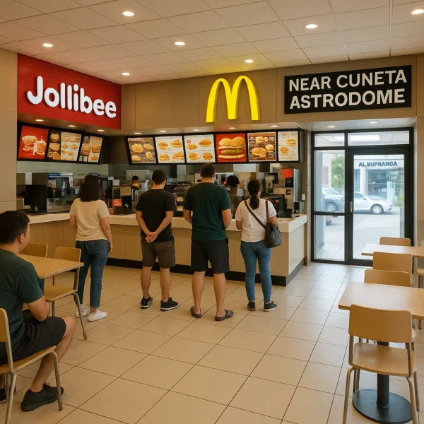 Popular fast food restaurants near Cuneta Astrodome in Pasay